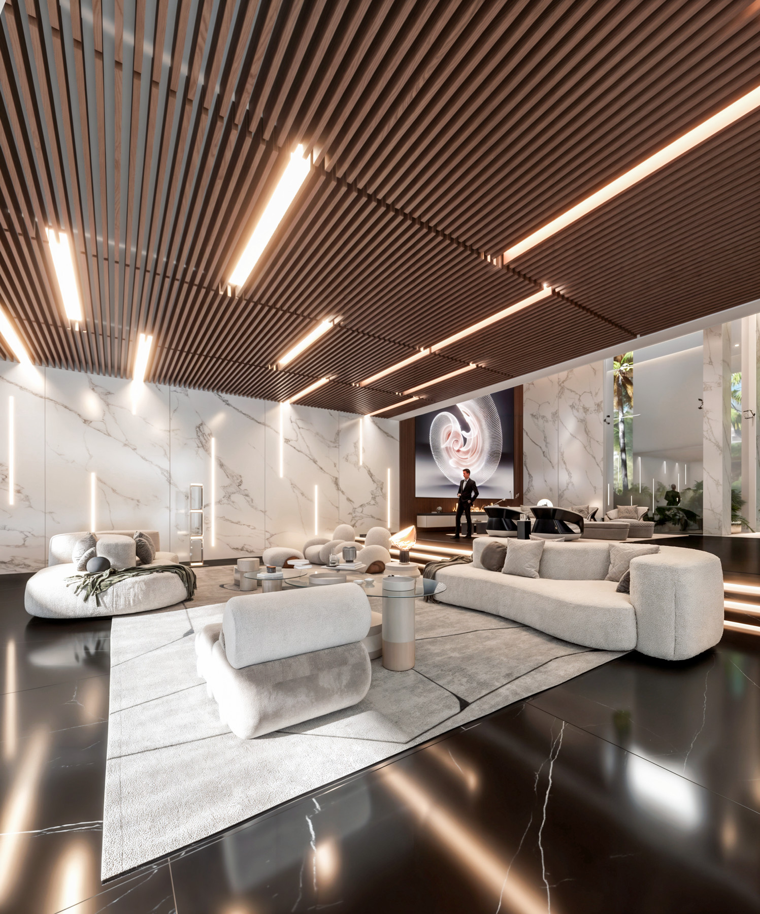 Lobby of Verona Tower