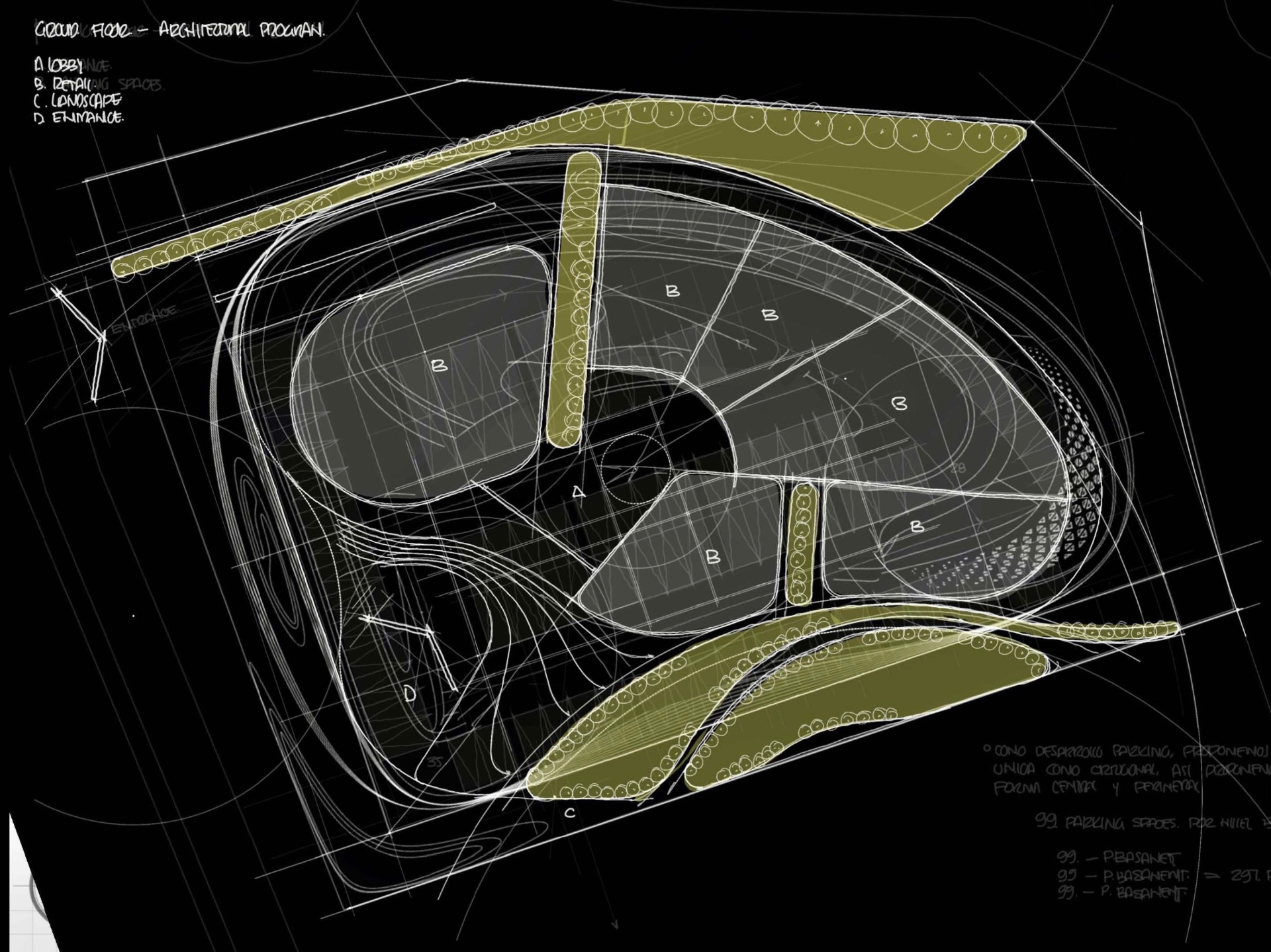 Ground floor architectural program